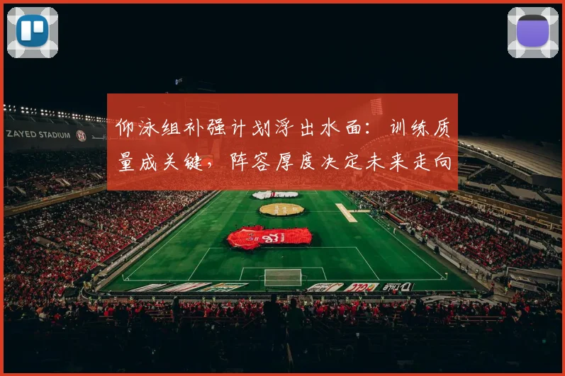 仰泳组补强计划浮出水面：训练质量成关键，阵容厚度决定未来走向 - 万彩官网
